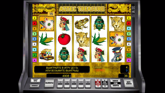 Онлайн слот Aztec Treasure